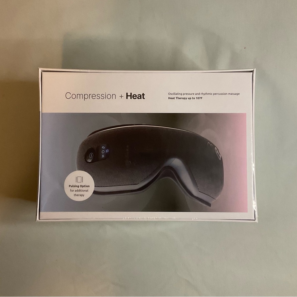 Ease Migraine and Eye Reliever with Compression and Heat — Caring Mill™ by Aura